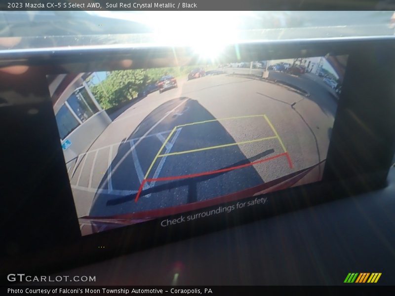 Soul Red Crystal Metallic / Black 2023 Mazda CX-5 S Select AWD