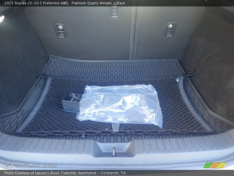 Platinum Quartz Metallic / Black 2023 Mazda CX-30 S Preferred AWD