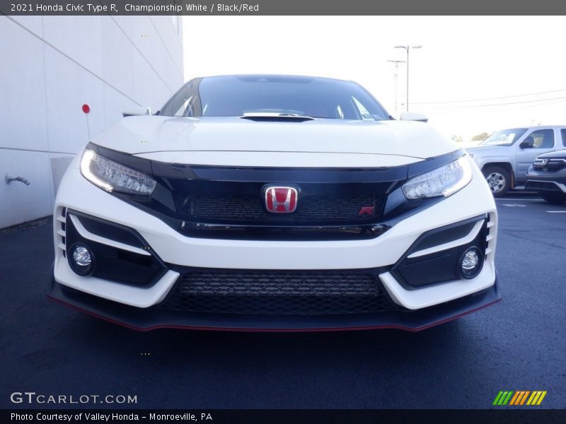 Championship White / Black/Red 2021 Honda Civic Type R