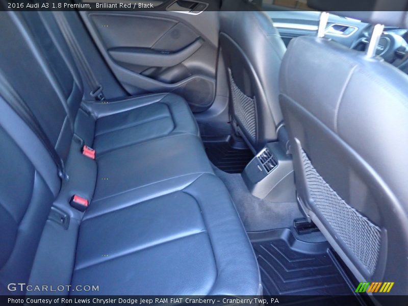 Rear Seat of 2016 A3 1.8 Premium