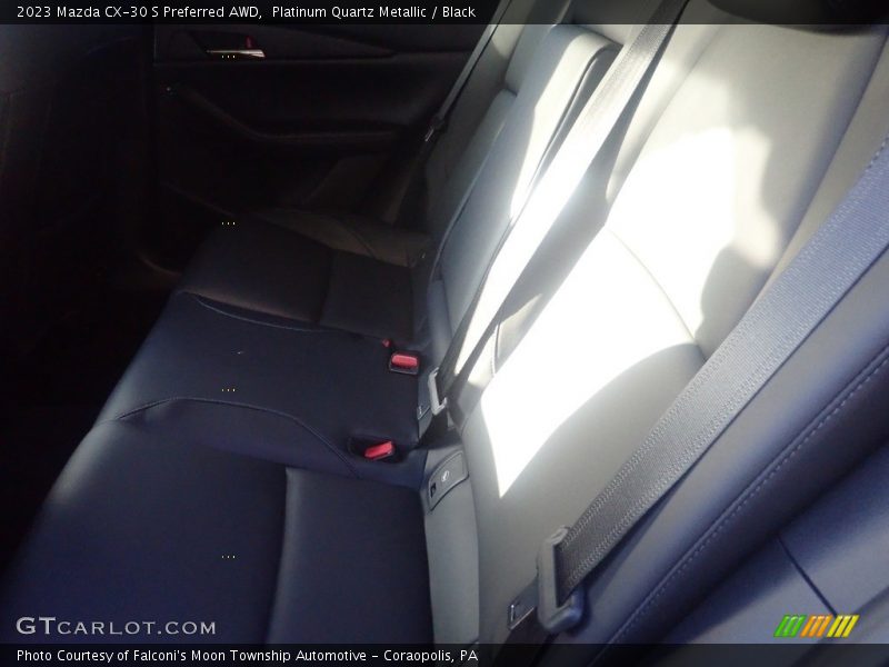 Platinum Quartz Metallic / Black 2023 Mazda CX-30 S Preferred AWD