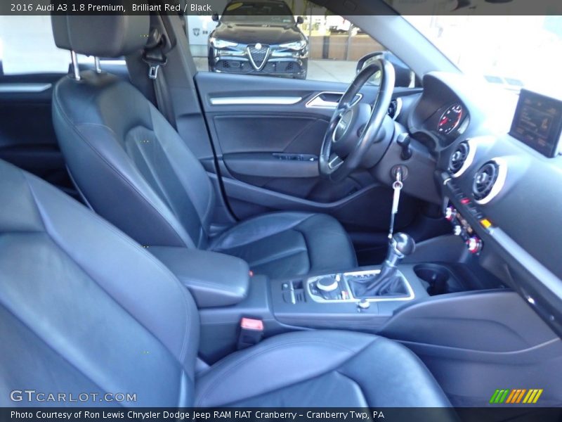 Front Seat of 2016 A3 1.8 Premium