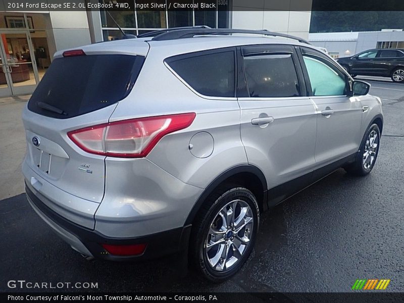 Ingot Silver / Charcoal Black 2014 Ford Escape SE 2.0L EcoBoost 4WD