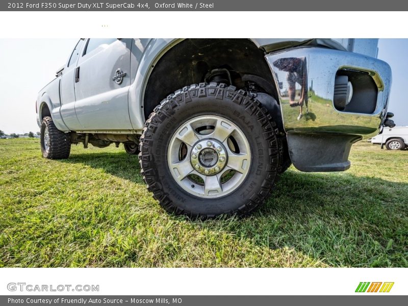 Oxford White / Steel 2012 Ford F350 Super Duty XLT SuperCab 4x4