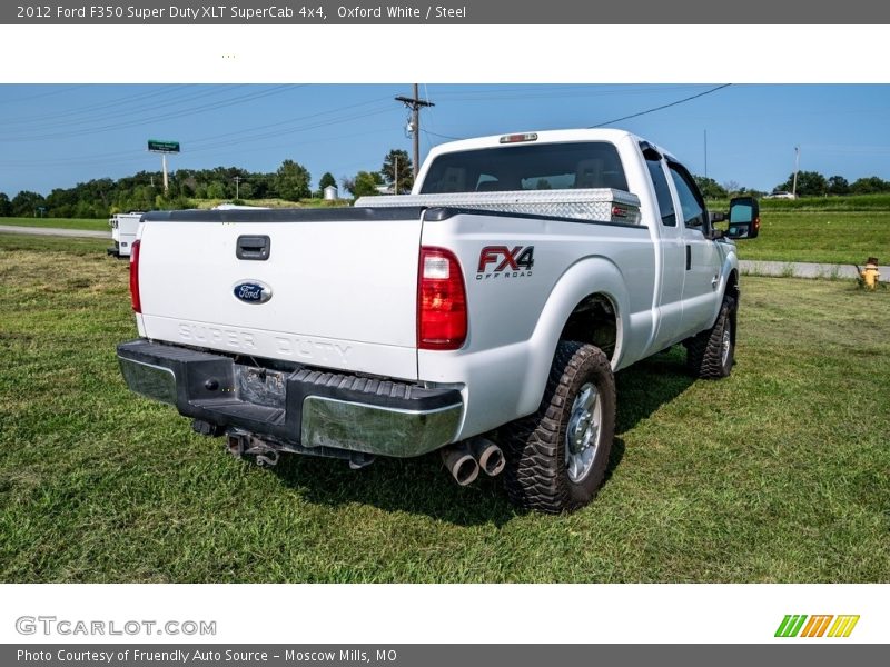 Oxford White / Steel 2012 Ford F350 Super Duty XLT SuperCab 4x4