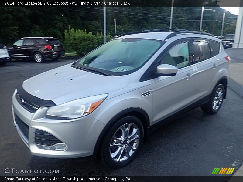 Ingot Silver / Charcoal Black 2014 Ford Escape SE 2.0L EcoBoost 4WD