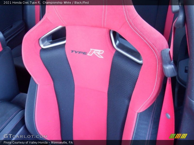 Front Seat of 2021 Civic Type R