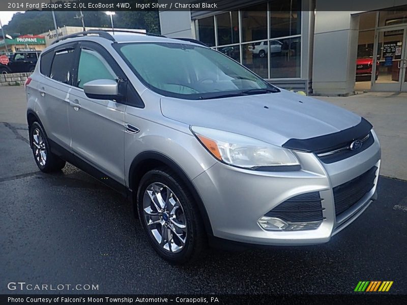 Ingot Silver / Charcoal Black 2014 Ford Escape SE 2.0L EcoBoost 4WD