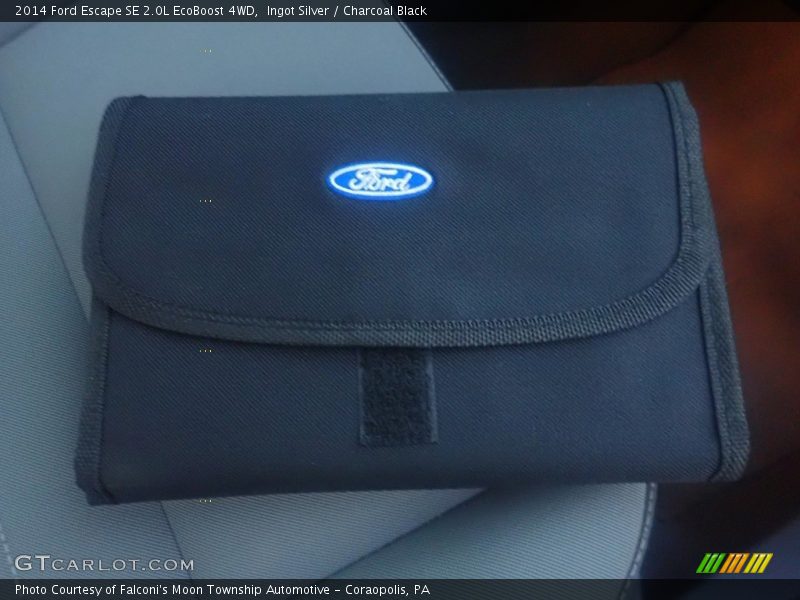 Ingot Silver / Charcoal Black 2014 Ford Escape SE 2.0L EcoBoost 4WD