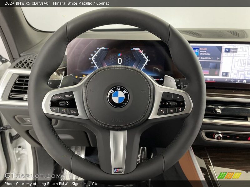  2024 X5 xDrive40i Steering Wheel