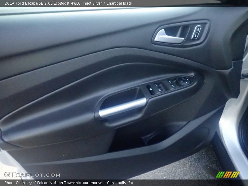 Ingot Silver / Charcoal Black 2014 Ford Escape SE 2.0L EcoBoost 4WD