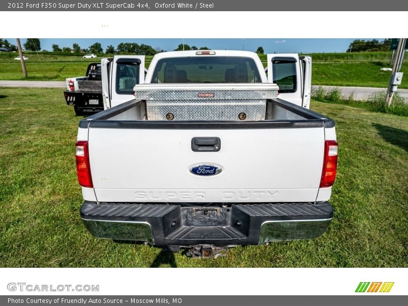 Oxford White / Steel 2012 Ford F350 Super Duty XLT SuperCab 4x4