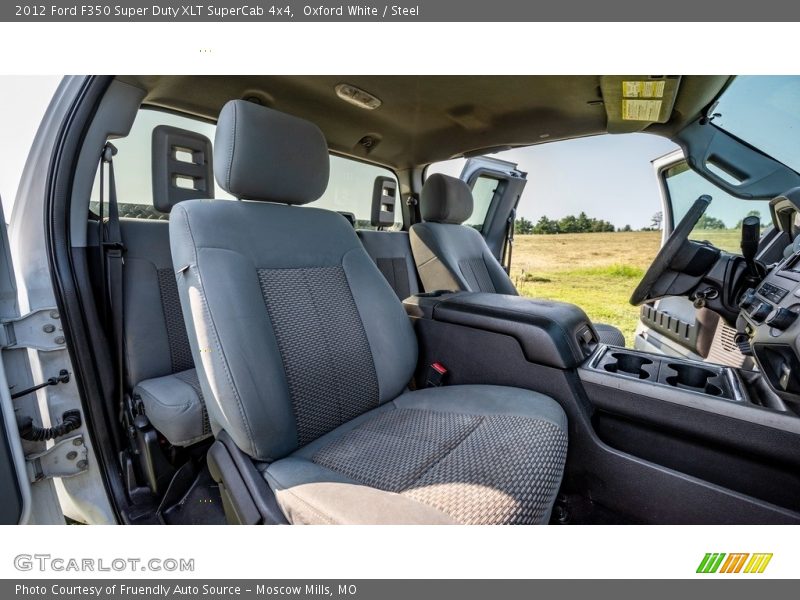 Oxford White / Steel 2012 Ford F350 Super Duty XLT SuperCab 4x4
