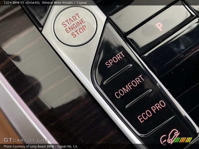 Controls of 2024 X5 xDrive40i