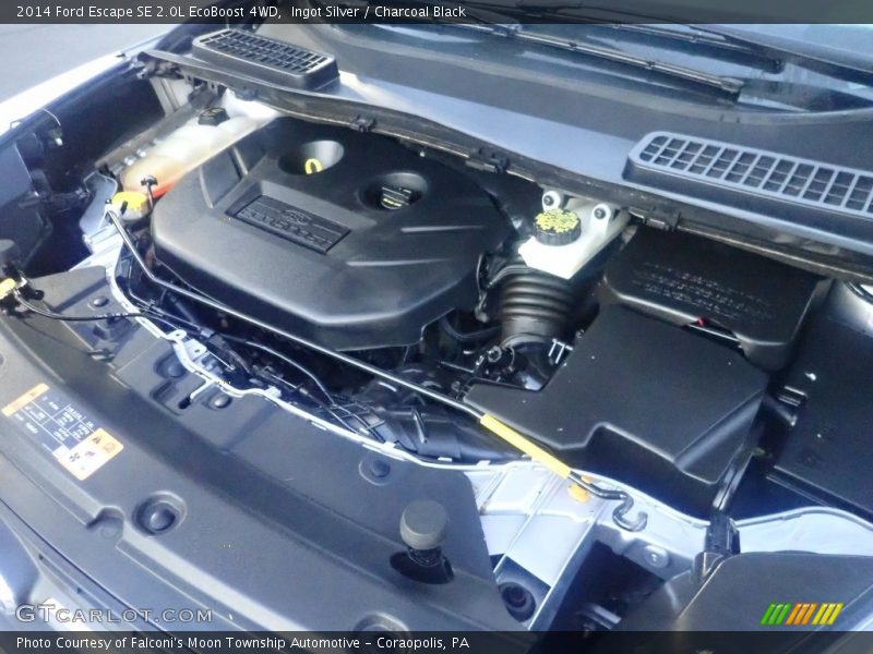 Ingot Silver / Charcoal Black 2014 Ford Escape SE 2.0L EcoBoost 4WD