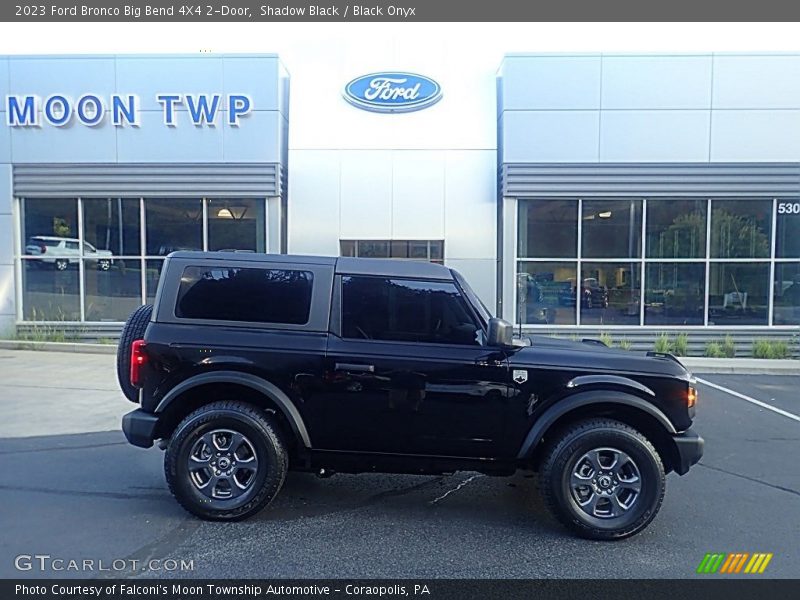 Shadow Black / Black Onyx 2023 Ford Bronco Big Bend 4X4 2-Door