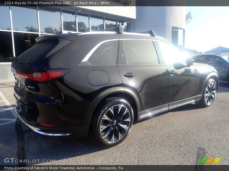 Jet Black Mica / White 2024 Mazda CX-90 Premium Plus AWD