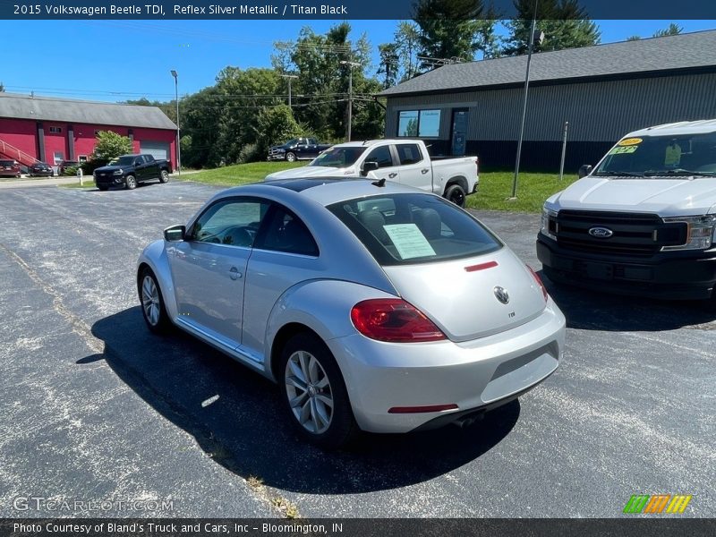 Reflex Silver Metallic / Titan Black 2015 Volkswagen Beetle TDI