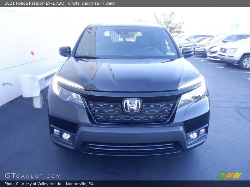 Crystal Black Pearl / Black 2021 Honda Passport EX-L AWD