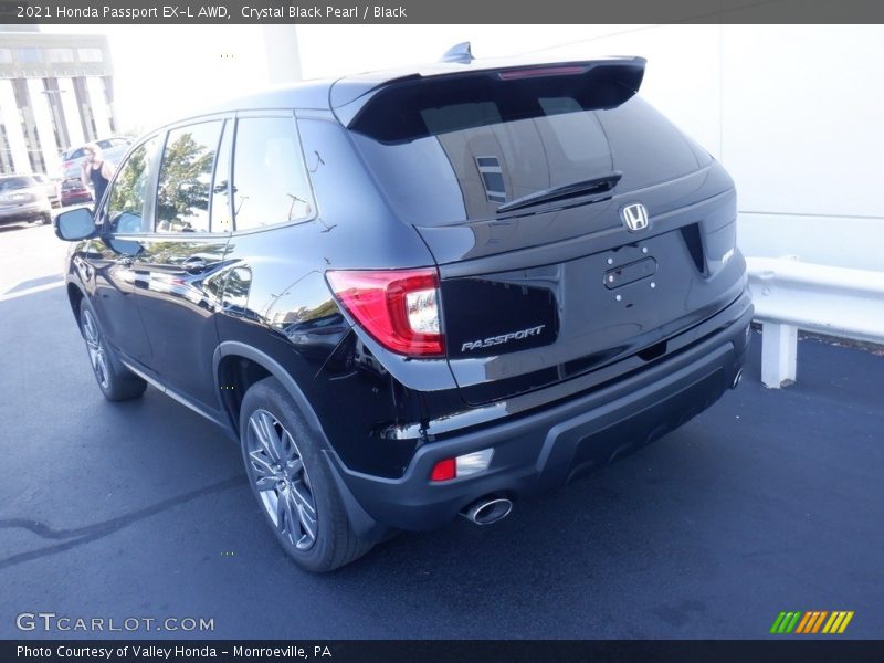 Crystal Black Pearl / Black 2021 Honda Passport EX-L AWD