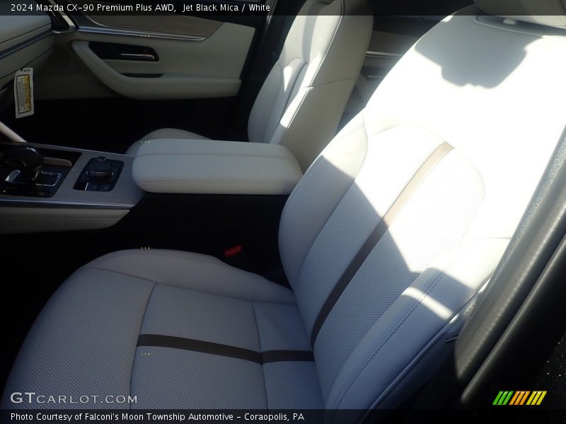 Jet Black Mica / White 2024 Mazda CX-90 Premium Plus AWD