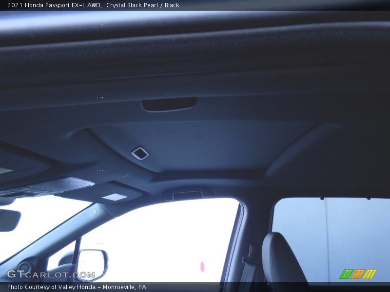 Crystal Black Pearl / Black 2021 Honda Passport EX-L AWD