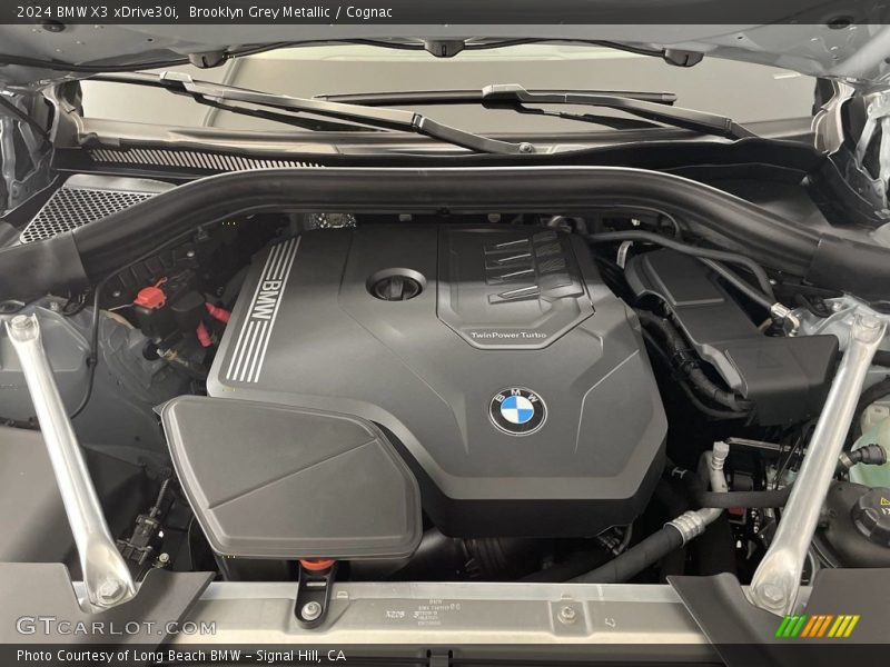  2024 X3 xDrive30i Engine - 2.0 Liter TwinPower Turbocharged DOHC 16-Valve Inline 4 Cylinder