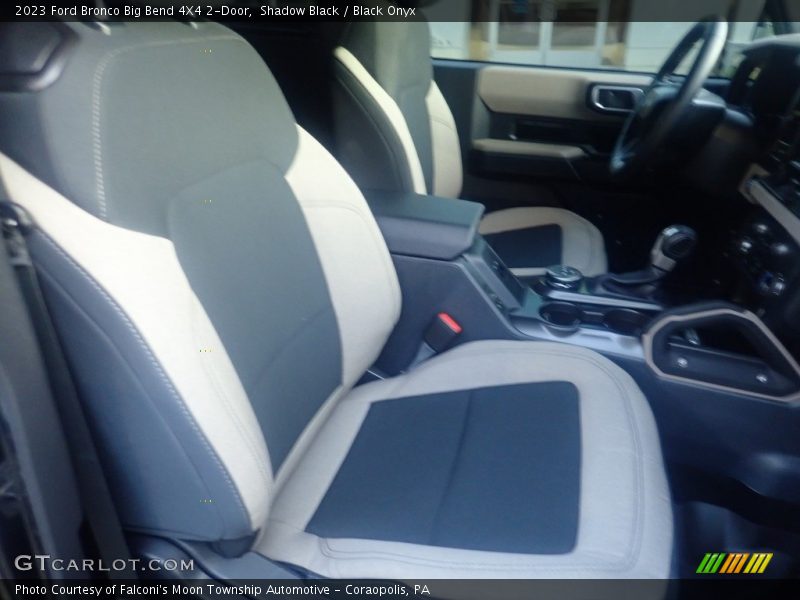 Front Seat of 2023 Bronco Big Bend 4X4 2-Door