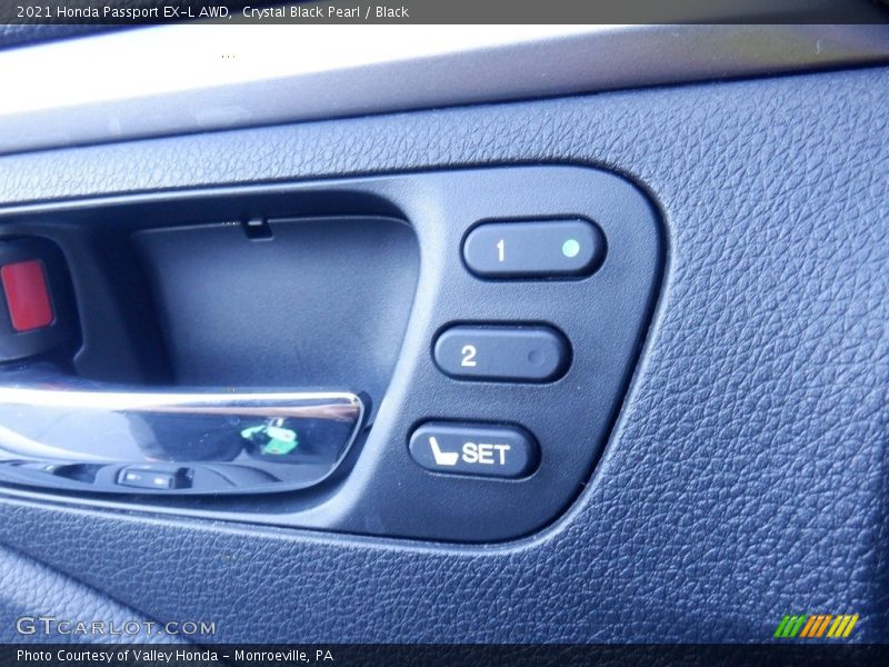 Crystal Black Pearl / Black 2021 Honda Passport EX-L AWD