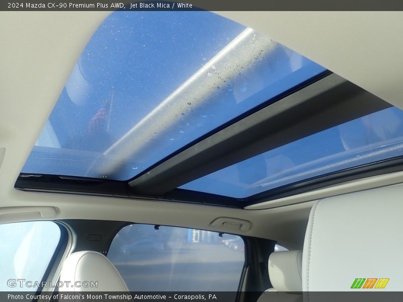 Jet Black Mica / White 2024 Mazda CX-90 Premium Plus AWD