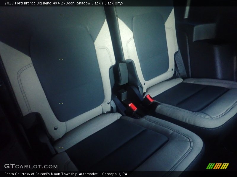 Rear Seat of 2023 Bronco Big Bend 4X4 2-Door