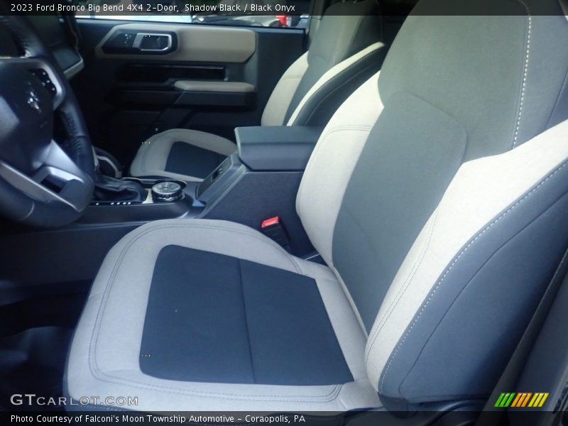 Front Seat of 2023 Bronco Big Bend 4X4 2-Door