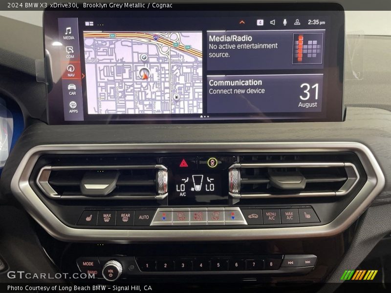 Navigation of 2024 X3 xDrive30i