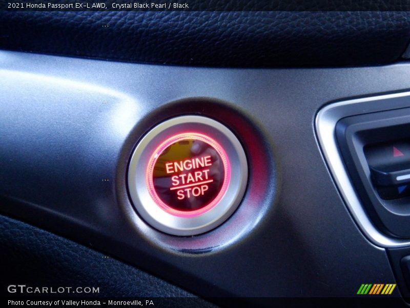Crystal Black Pearl / Black 2021 Honda Passport EX-L AWD