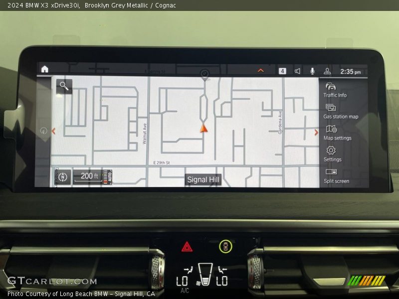 Navigation of 2024 X3 xDrive30i