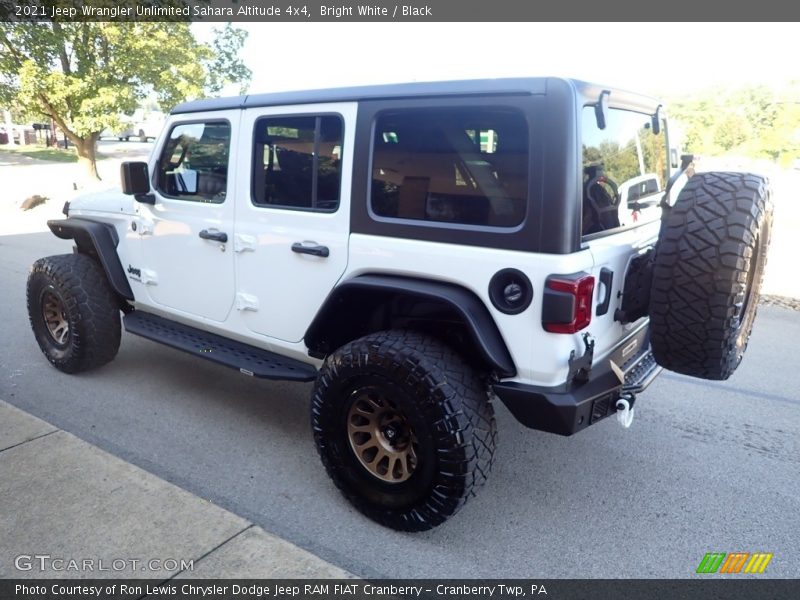 Bright White / Black 2021 Jeep Wrangler Unlimited Sahara Altitude 4x4