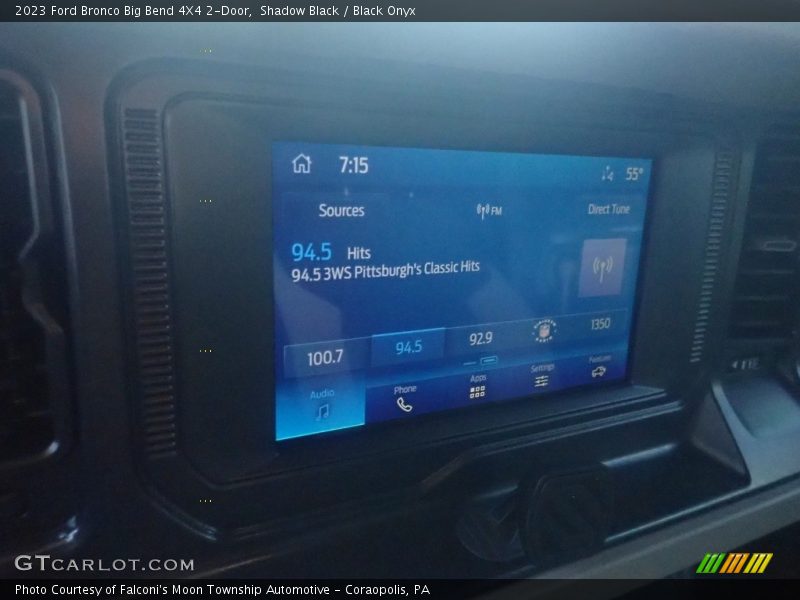 Shadow Black / Black Onyx 2023 Ford Bronco Big Bend 4X4 2-Door