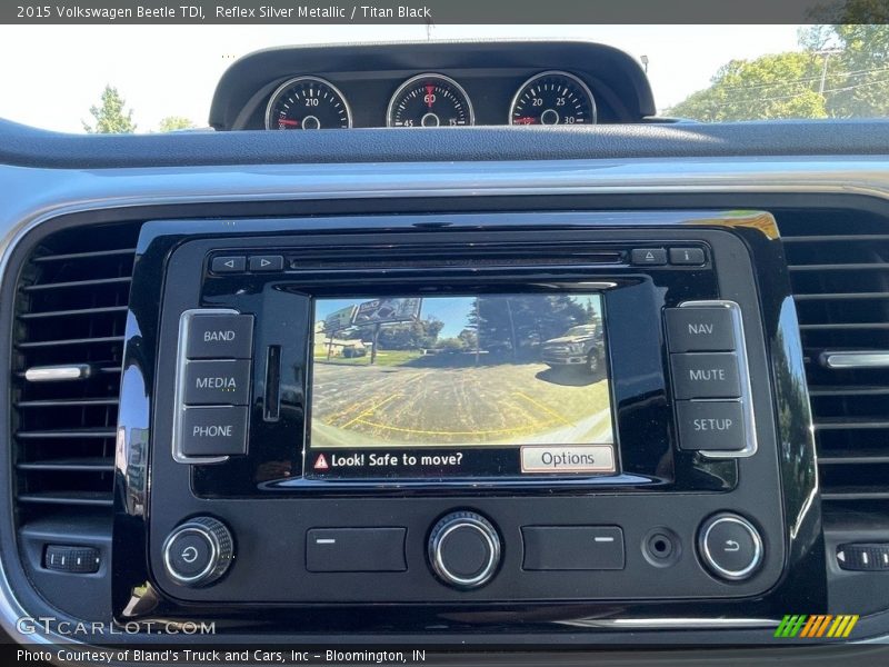 Reflex Silver Metallic / Titan Black 2015 Volkswagen Beetle TDI