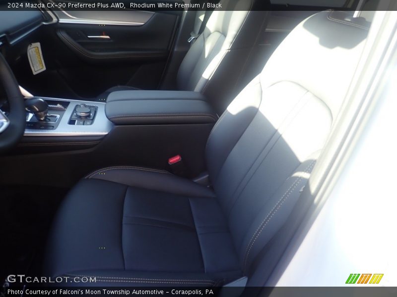 Rhodium White Premium / Black 2024 Mazda CX-90 Preferred Plus AWD