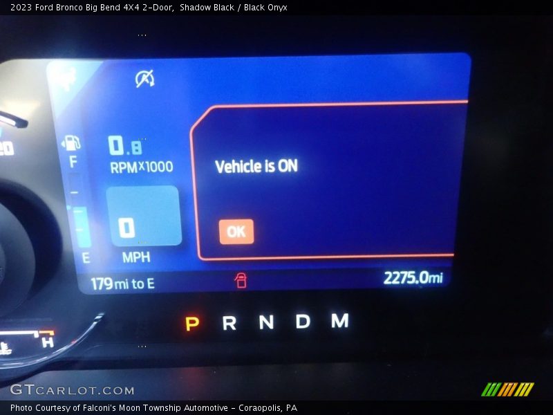 Shadow Black / Black Onyx 2023 Ford Bronco Big Bend 4X4 2-Door