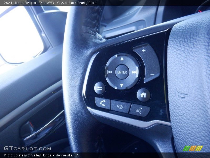 Crystal Black Pearl / Black 2021 Honda Passport EX-L AWD