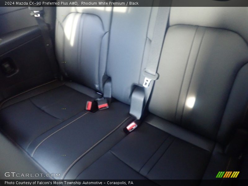 Rhodium White Premium / Black 2024 Mazda CX-90 Preferred Plus AWD