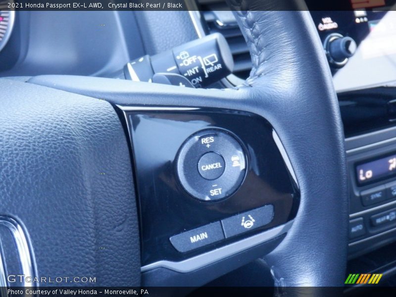 Crystal Black Pearl / Black 2021 Honda Passport EX-L AWD