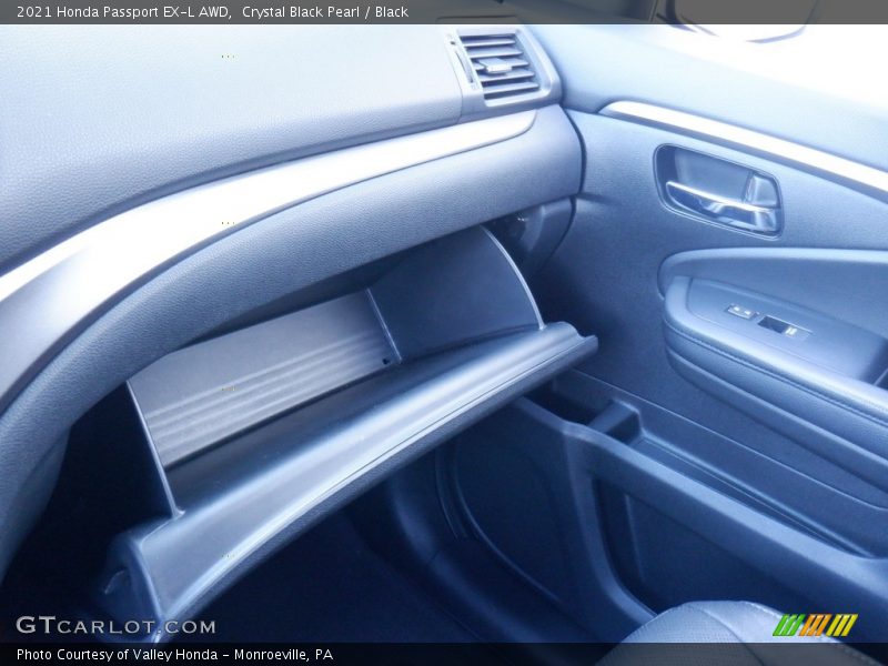 Crystal Black Pearl / Black 2021 Honda Passport EX-L AWD