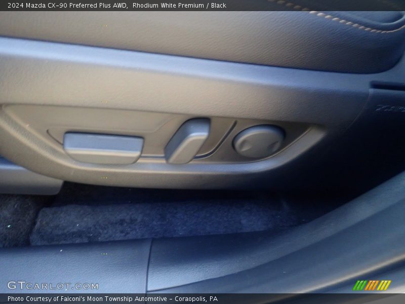 Rhodium White Premium / Black 2024 Mazda CX-90 Preferred Plus AWD