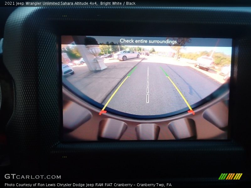 Bright White / Black 2021 Jeep Wrangler Unlimited Sahara Altitude 4x4
