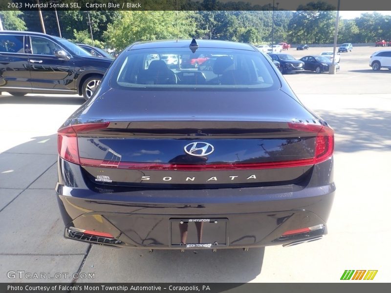 Carbon Blue / Black 2023 Hyundai Sonata SEL