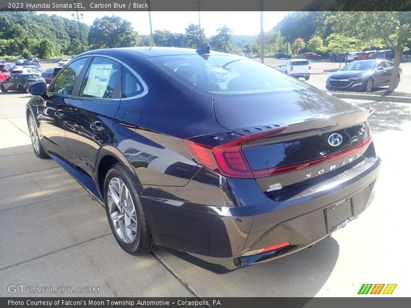 Carbon Blue / Black 2023 Hyundai Sonata SEL