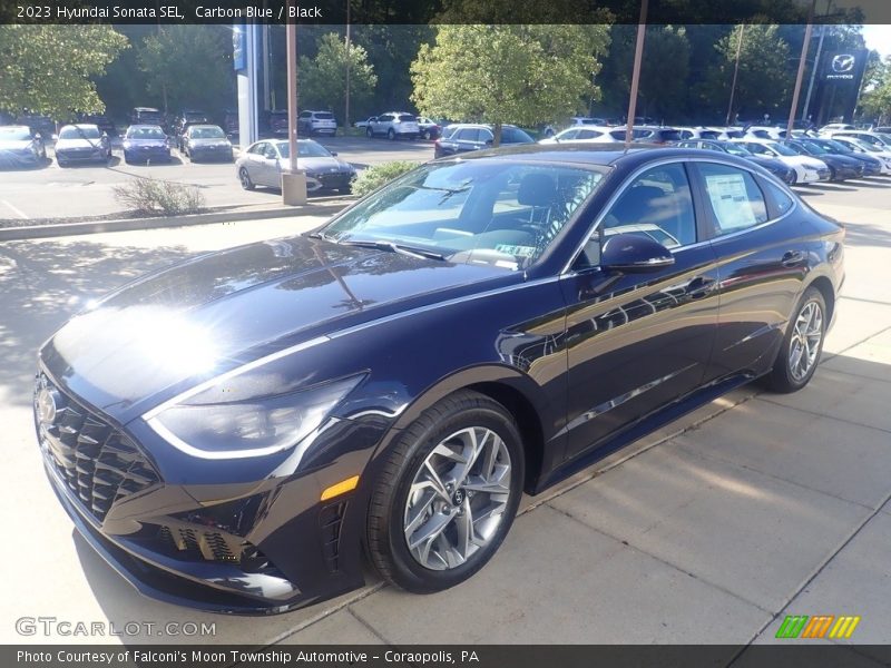 Carbon Blue / Black 2023 Hyundai Sonata SEL