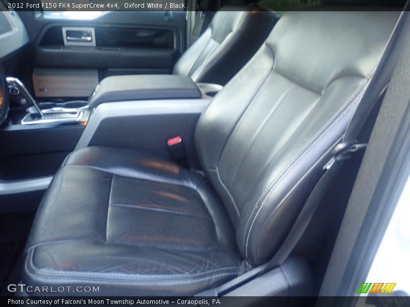Oxford White / Black 2012 Ford F150 FX4 SuperCrew 4x4